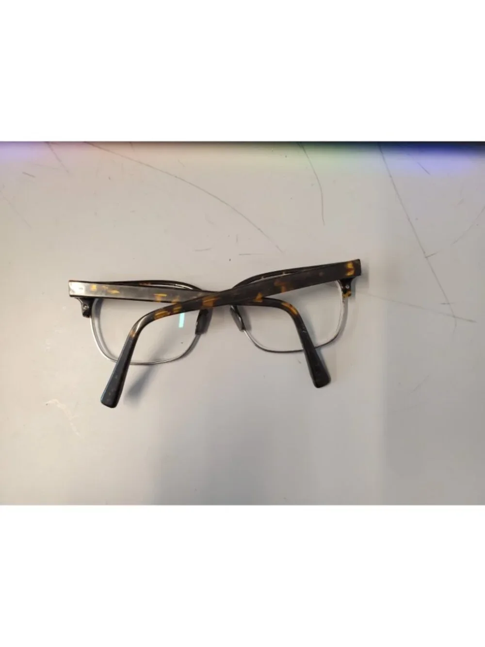 Warby Parker Ames Whiskey Tortoise Silver – 54-18-145 glasses frames 2 of 2